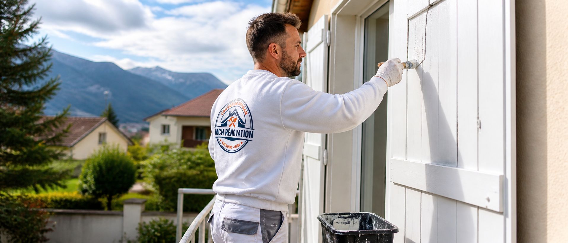 Travaux de peinture extérieure à Grenoble