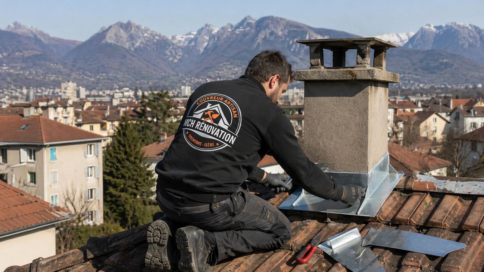 Travaux de zinguerie à Grenoble
